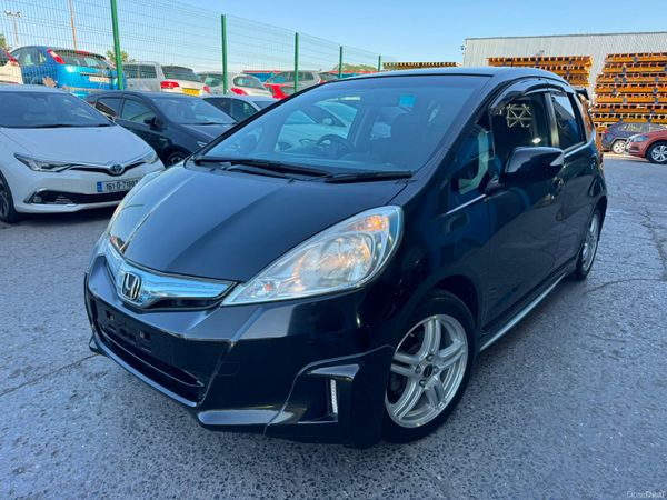 Honda Fit Hatchback, Petrol Hybrid, 2011, Black