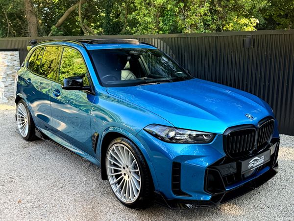 BMW X5 SUV, Petrol Plug-in Hybrid, 2024, Blue