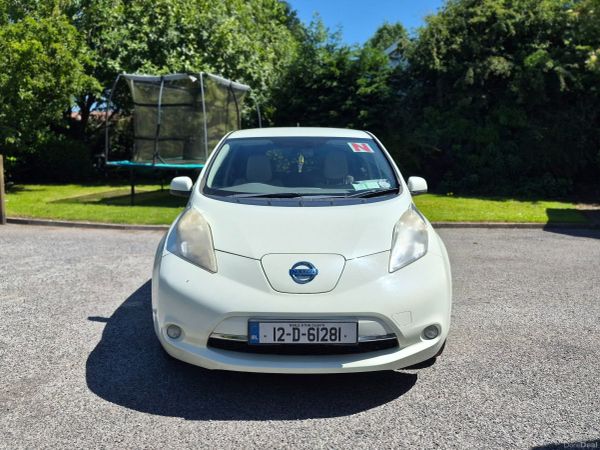 Nissan Leaf Hatchback, Electric, 2012, White