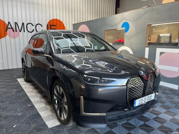BMW iX SUV, Electric, 2022, Grey