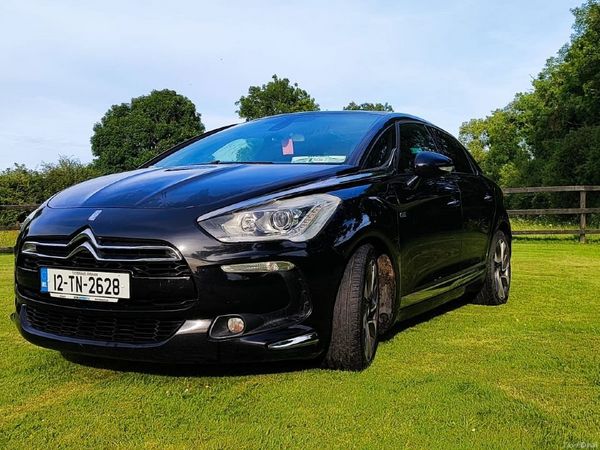 Citroen DS 5 Hatchback, Diesel Hybrid, 2012, Black