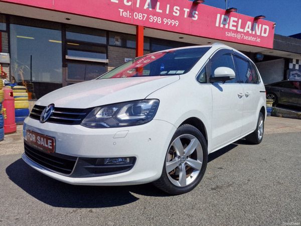 Volkswagen Sharan MPV, Petrol, 2015, White
