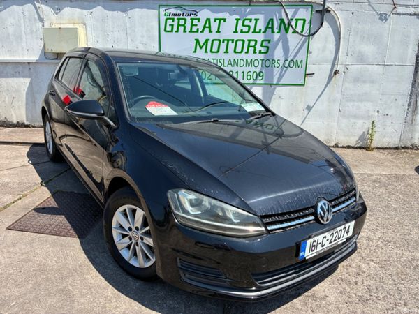 Volkswagen Golf Hatchback, Petrol, 2016, Black