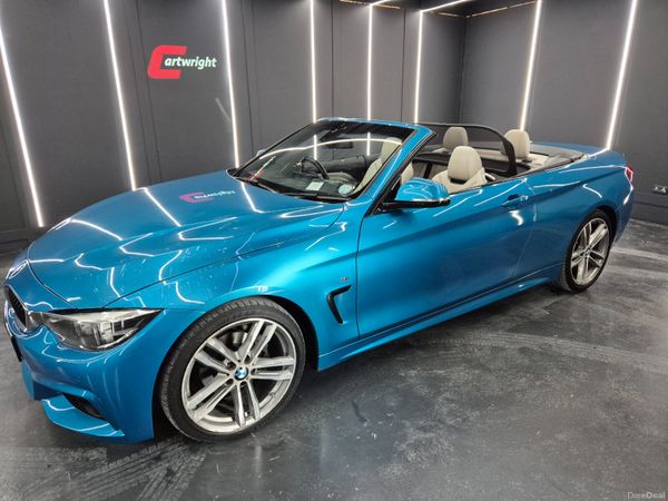 BMW 4-Series Convertible, Petrol, 2018, Black
