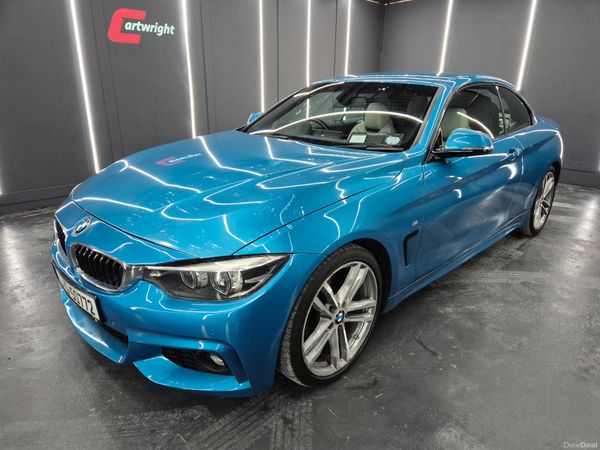 BMW 4-Series Convertible, Petrol, 2018, Black