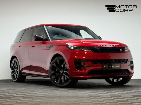 Land Rover Range Rover Sport SUV, Petrol Plug-in Hybrid, 2023, Red