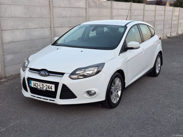 Ford Focus Hatchback, Diesel, 2014, White