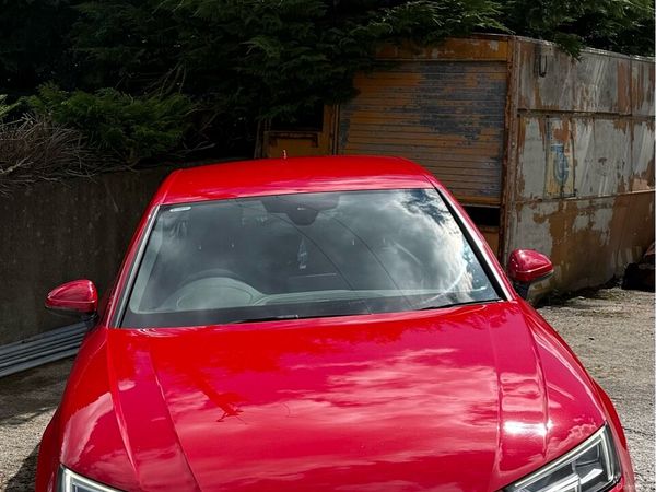 Audi A4 Saloon, Diesel, 2016, Red