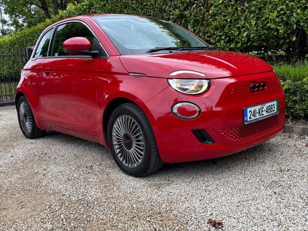 Fiat 500e Hatchback, Electric, 2024, Red