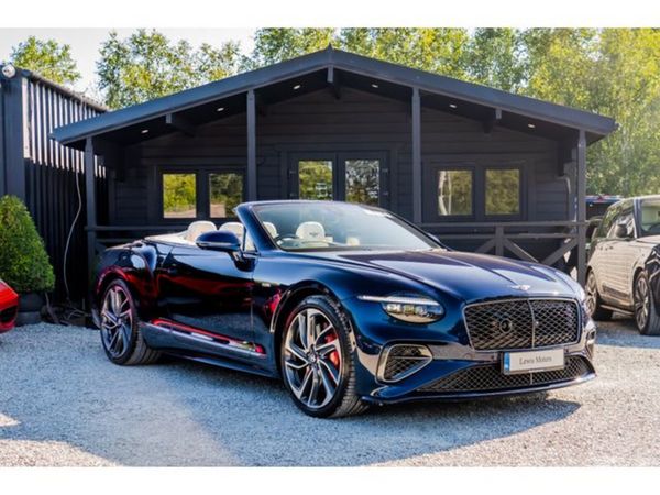 Bentley Continental Convertible, Petrol Hybrid, 2025, Blue