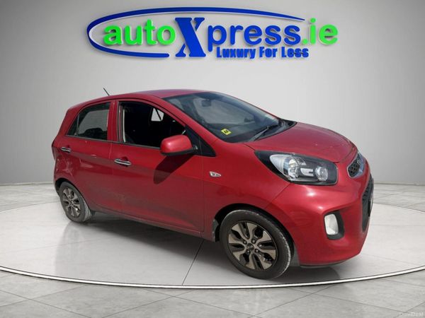 Kia Picanto Hatchback, Petrol, 2017, Red