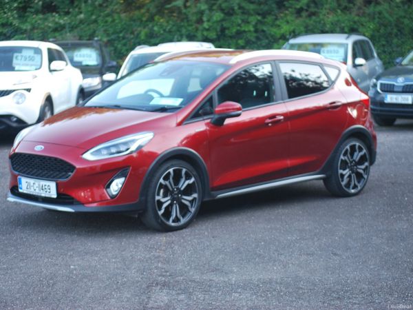 Ford Fiesta Hatchback, Petrol, 2021, Red