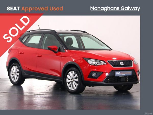 SEAT Arona SUV, Petrol, 2021, Red