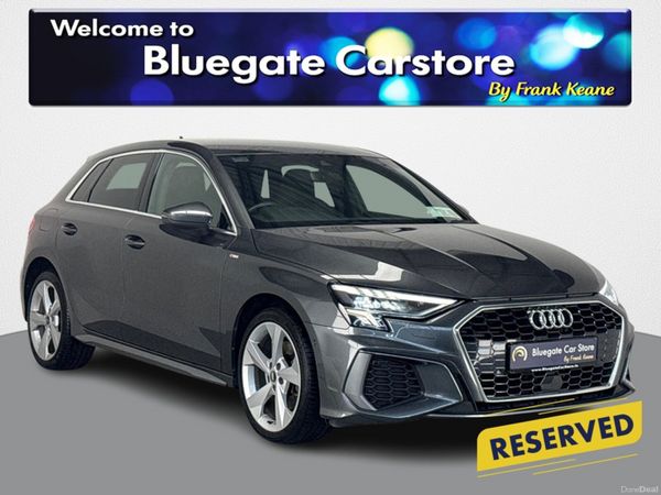 Audi A3 Hatchback, Petrol Hybrid, 2021, Grey