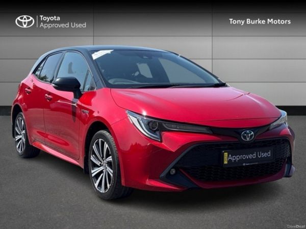 Toyota Corolla Hatchback, Petrol Hybrid, 2021, Red