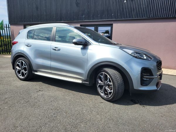 Kia Sportage SUV, Diesel Hybrid, 2020, Silver