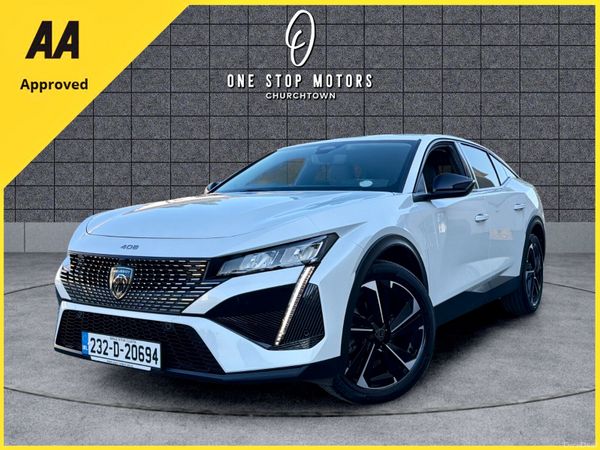 Peugeot 408 Hatchback, Petrol, 2023, White
