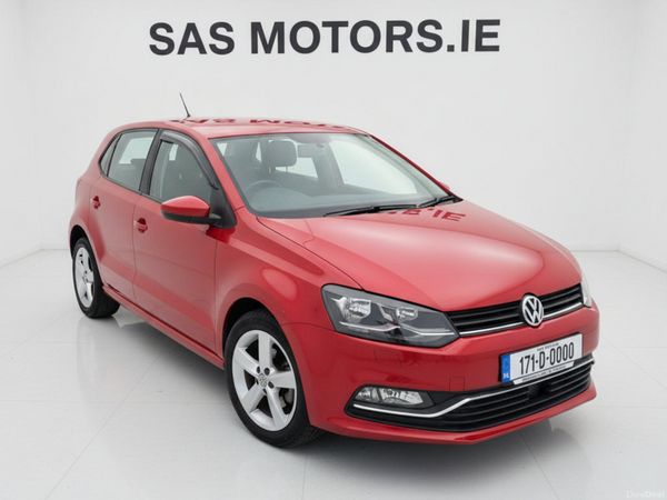 Volkswagen Polo Hatchback, Petrol, 2017, Red