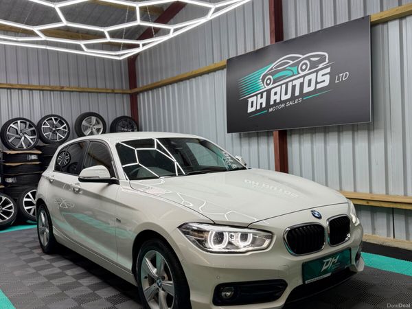 BMW 1-Series Hatchback, Diesel, 2017, White