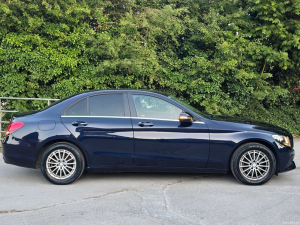 Mercedes-Benz C-Class Saloon, Diesel, 2015, Blue