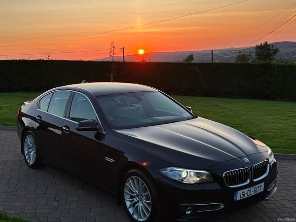BMW 5-Series Saloon, Diesel, 2015, Black