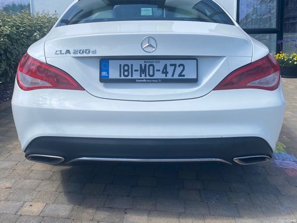 Mercedes-Benz CLA Saloon, Diesel, 2018, White