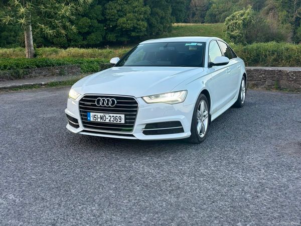 Audi A6 Saloon, Diesel, 2015, White