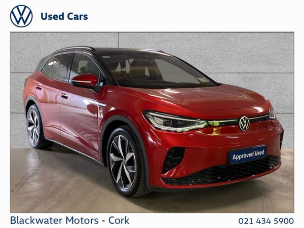 Volkswagen ID.4 Hatchback, Electric, 2022, Red