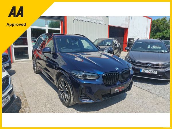 BMW X3 SUV, Petrol Plug-in Hybrid, 2022, Blue