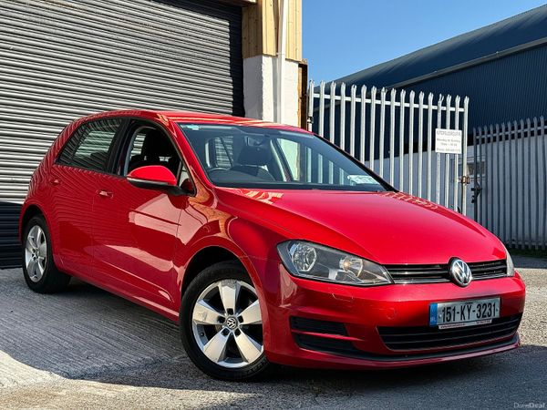 Volkswagen Golf Hatchback, Diesel, 2015, Red
