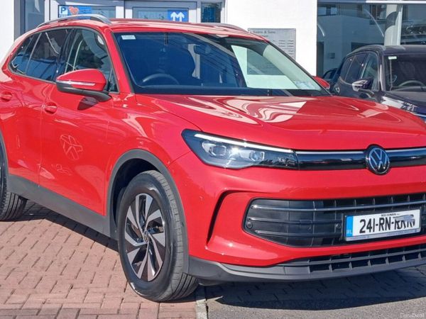 Volkswagen Tiguan SUV, Diesel, 2024, Red