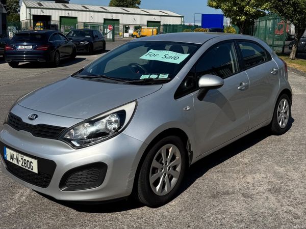 Kia Rio Hatchback, Petrol, 2014, Silver