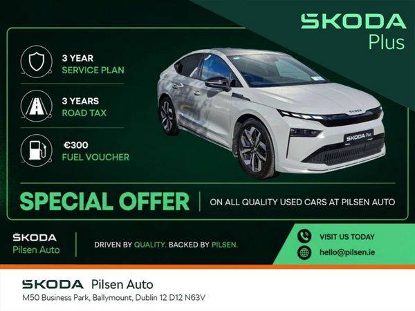 Skoda Enyaq Hatchback, Electric, 2025, Grey