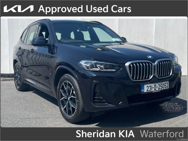 BMW X3 SUV, Petrol Plug-in Hybrid, 2023, Black