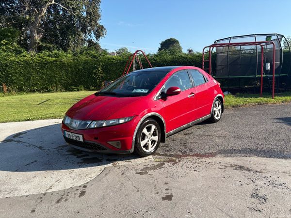 Honda Civic Hatchback, Petrol, 2009, Red