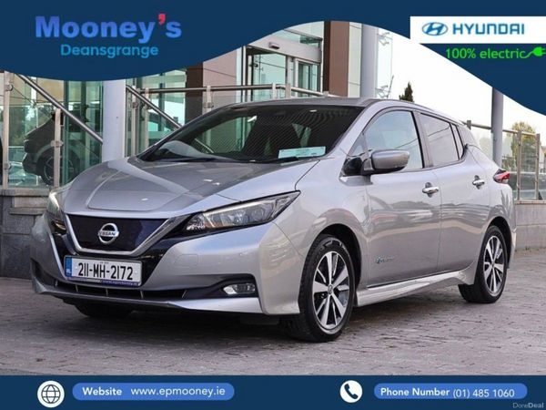 Nissan Leaf Hatchback, Electric, 2021, Silver