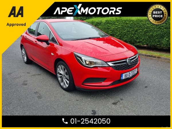Opel Astra Hatchback, Petrol, 2016, Red