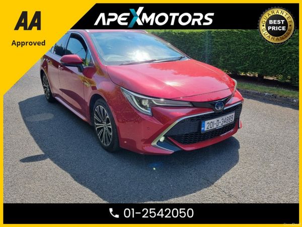 Toyota Corolla Estate, Petrol Hybrid, 2020, Red