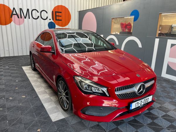 Mercedes-Benz CLA Saloon, Petrol, 2017, Red
