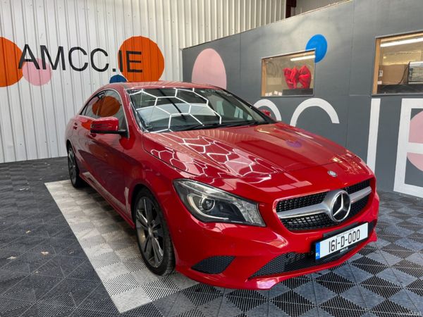 Mercedes-Benz CLA Saloon, Petrol, 2016, Red