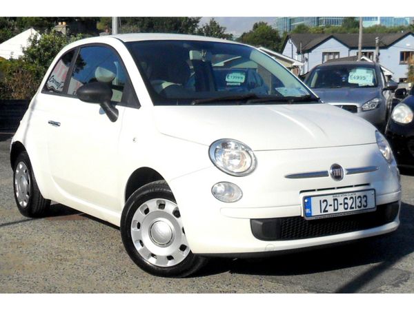 Fiat 500 Hatchback, Petrol, 2012, White