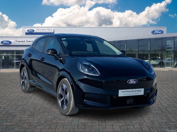 Ford Puma SUV, Electric, 2026, Black