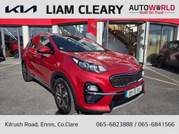 Kia Sportage MPV, Diesel, 2020, Red