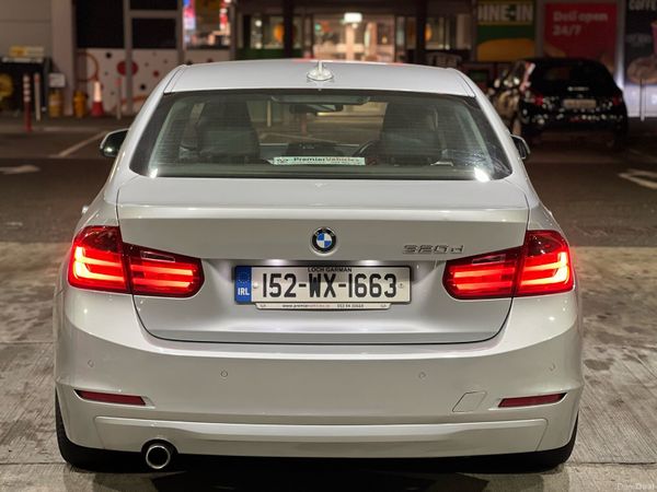 BMW 3-Series Saloon, Diesel, 2015, Silver