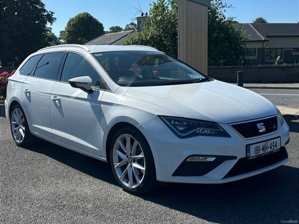 SEAT Leon Estate, Diesel, 2018, White