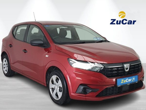 Dacia Sandero Hatchback, Petrol, 2021, Red