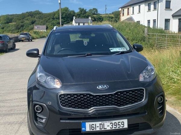 Kia Sportage SUV, Diesel, 2016, Black