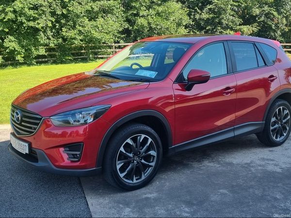 Mazda CX-5 SUV, Diesel, 2017, Red