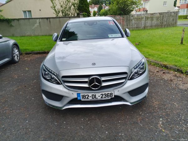 Mercedes-Benz C-Class Saloon, Diesel, 2018, Silver