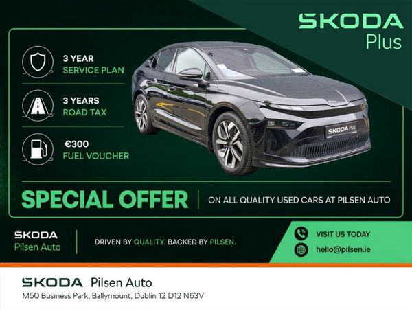 Skoda Enyaq Hatchback, Electric, 2026, Black